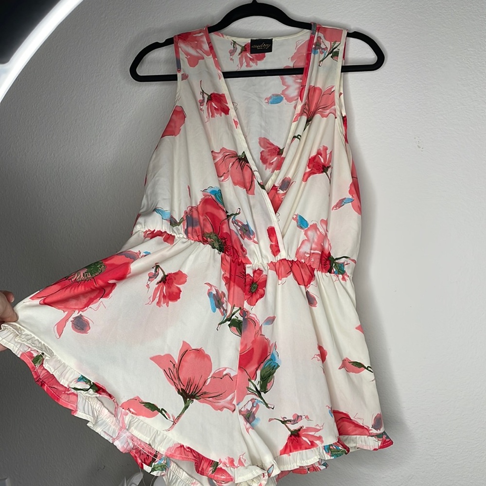 Light Floral Romper